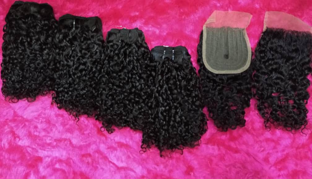 super double drawn pixy curl