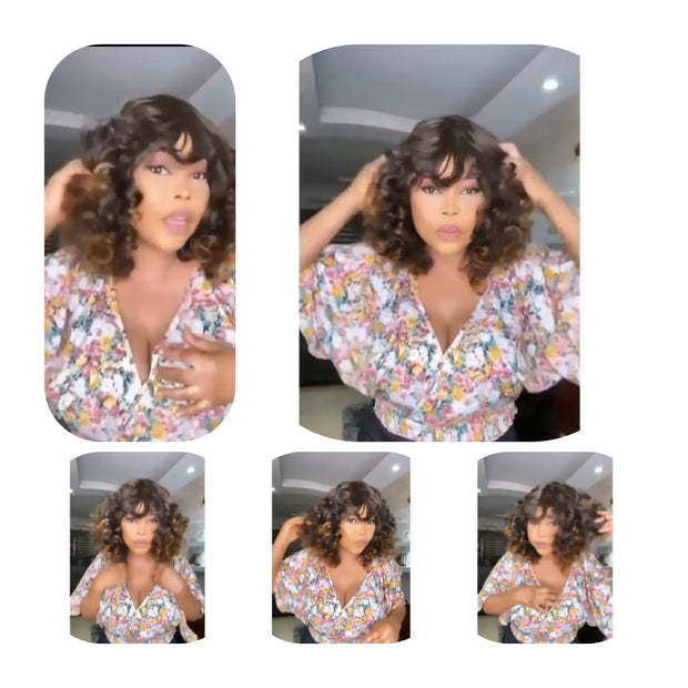 fibre bounce wig