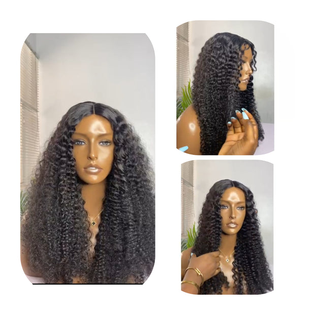 curly hair (water wig)
