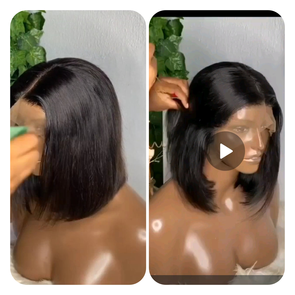 t - frontal factory made wig