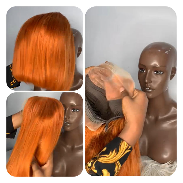 full frontal factory made wig